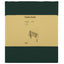 Bordklæde 5 stk. Rektangulær Mørkegrøn 140 x 220 cm Polyester