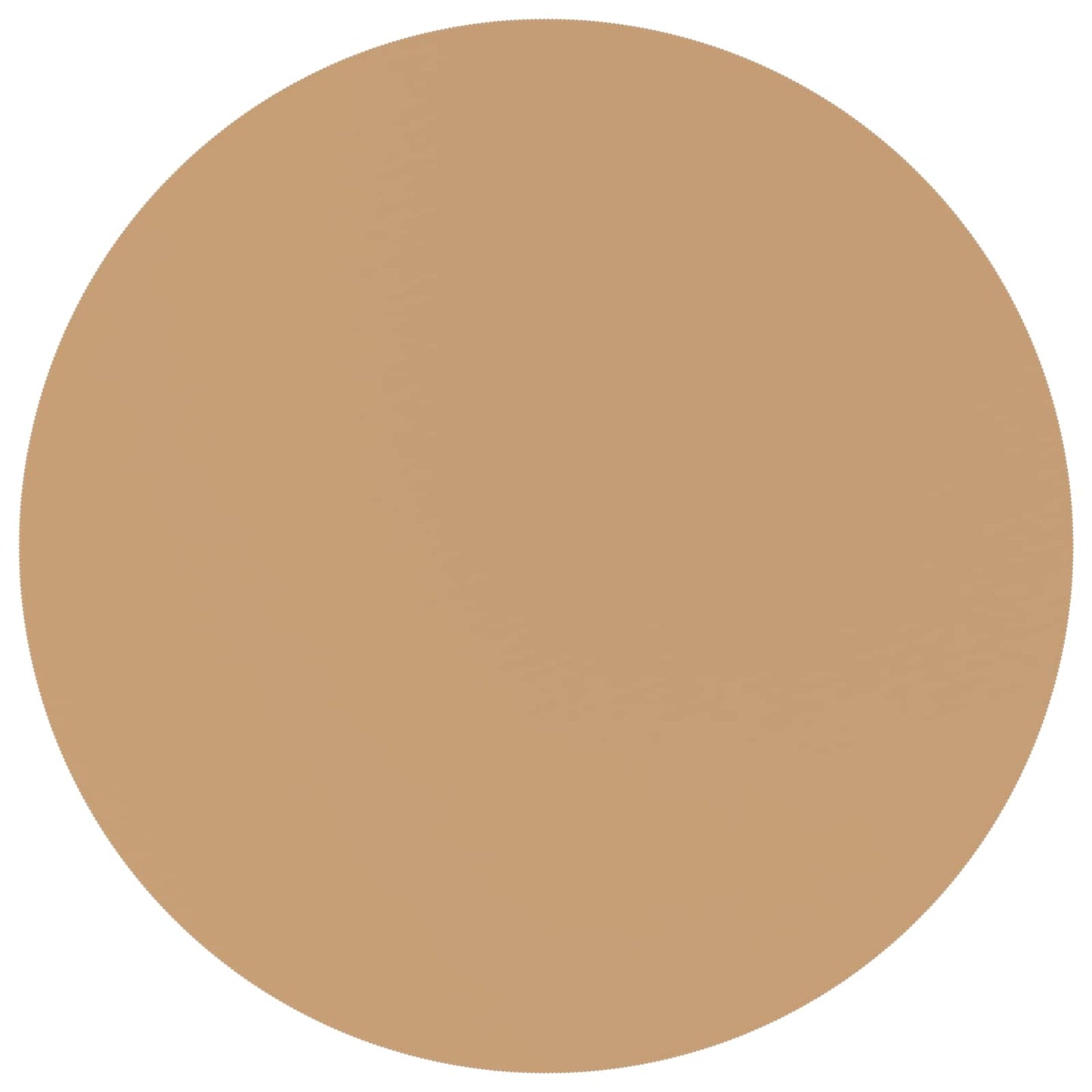 Bordklæde 5 stk. Rund Beige Ø 160 cm Polyester