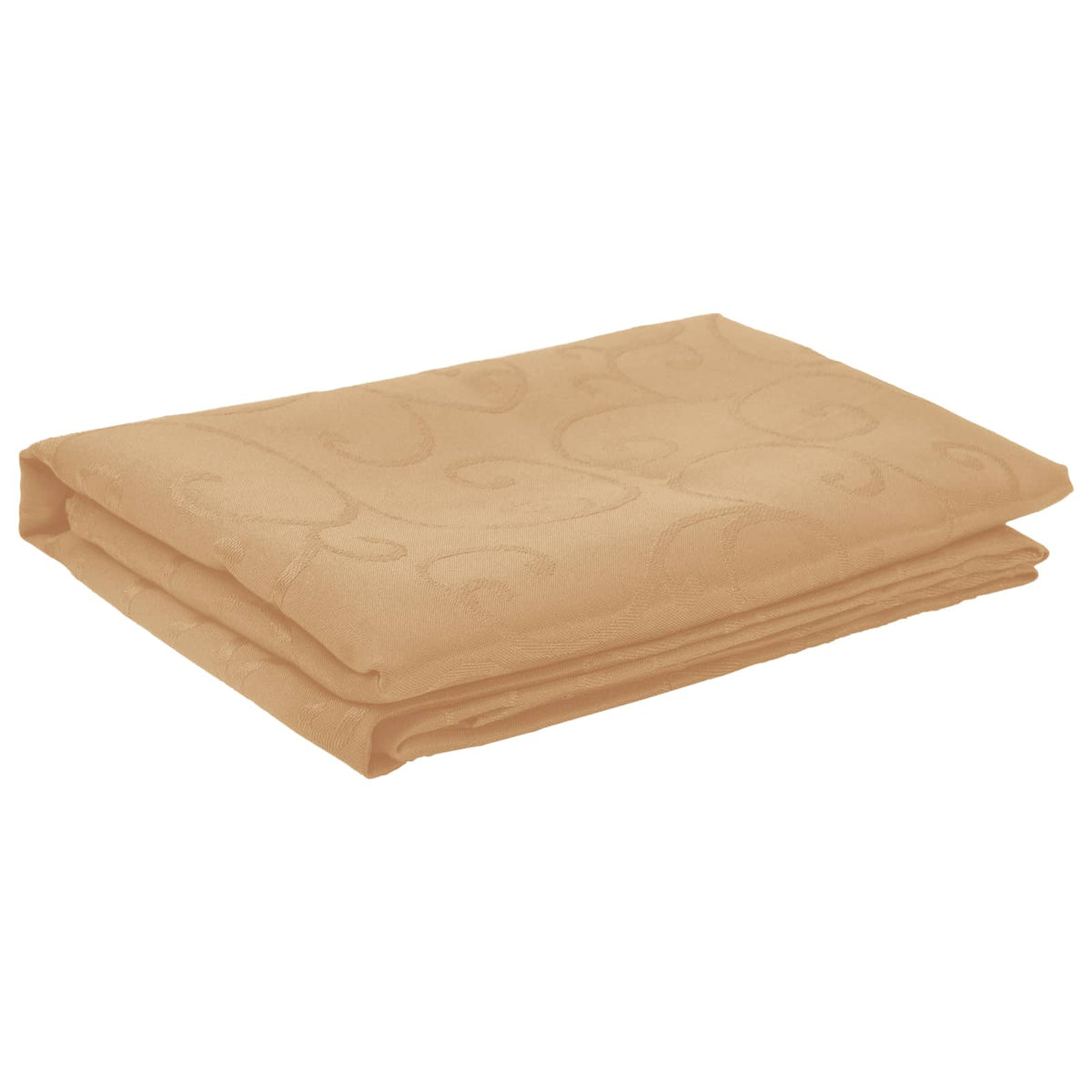 Bordklæde 5 stk. Rektangulær Beige 110 x 160 cm
