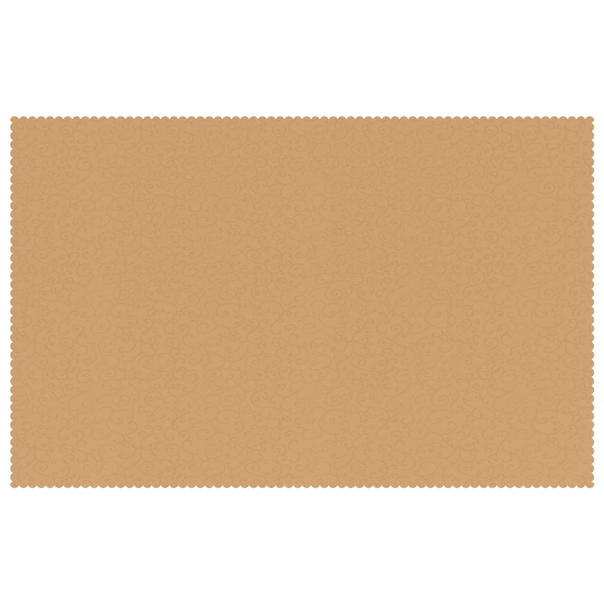 Bordklæde 5 stk. Rektangulær Beige 110 x 160 cm