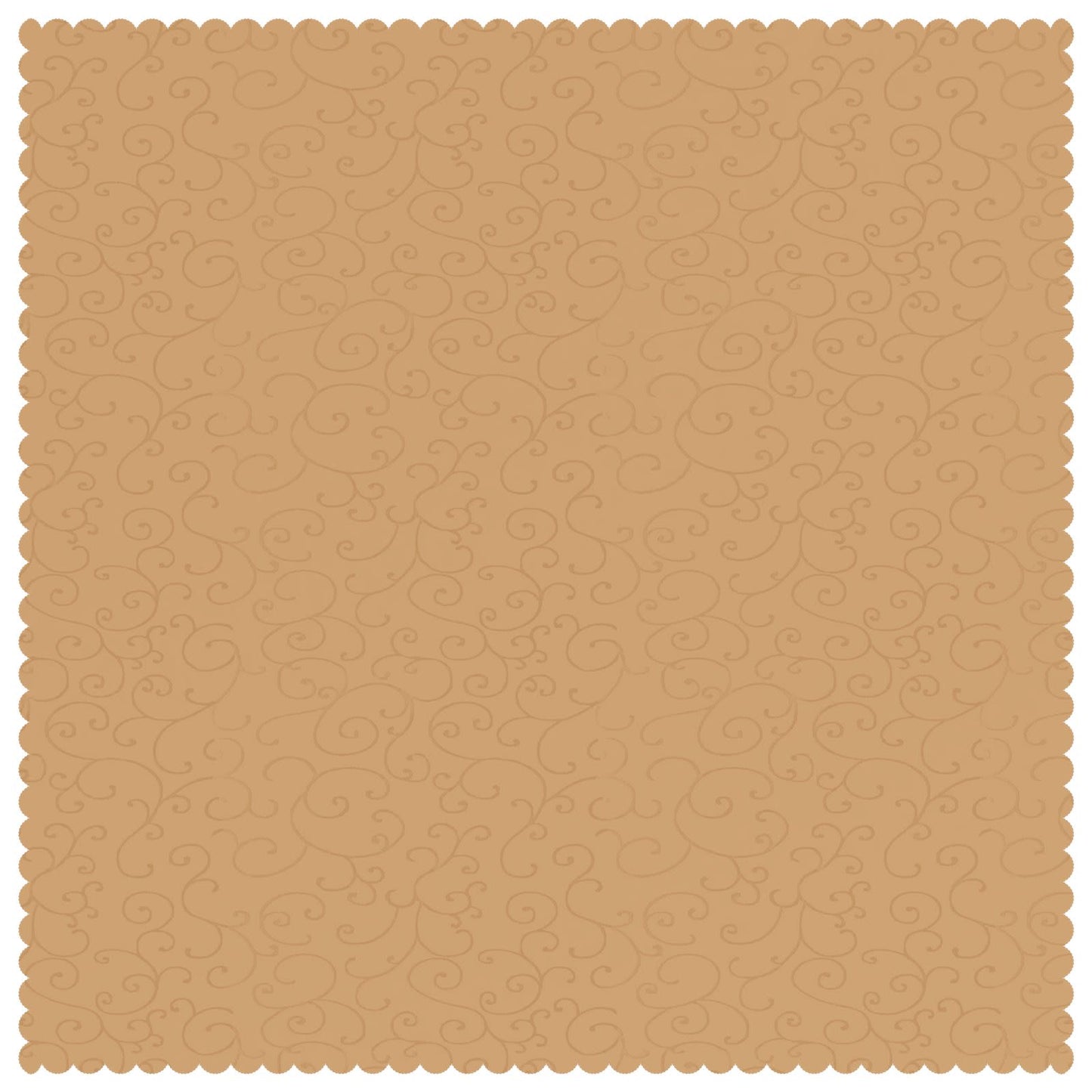 Bordklæde 5 stk. Rektangulær Beige 140 x 140 cm