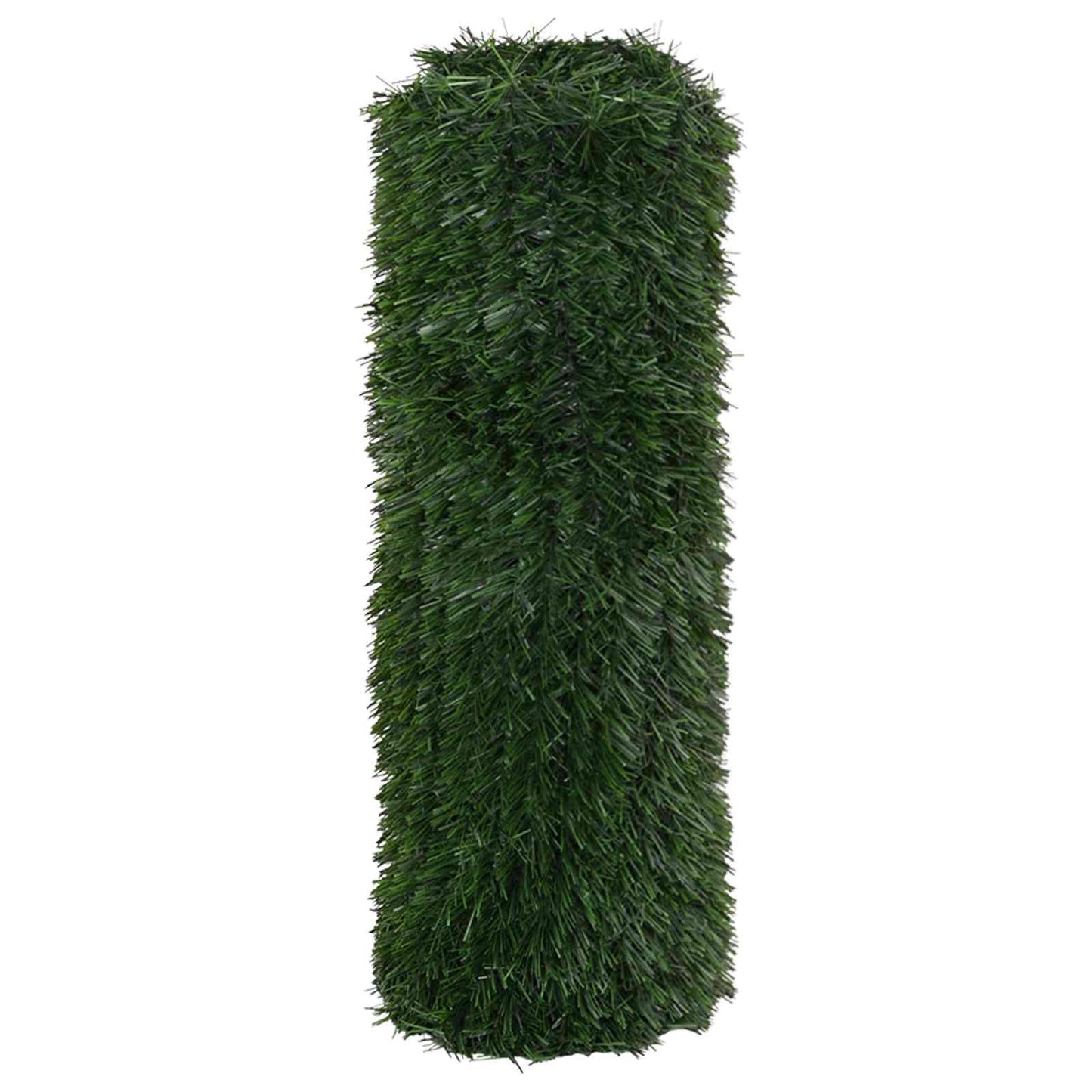 Kunstigt hegn Mørkegrøn 1 x 3 m PVC og Stål