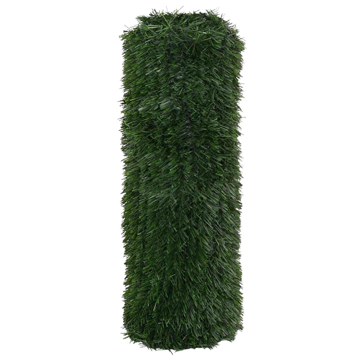 Kunstigt hegn Mørkegrøn 1 x 4 m PVC og Stål