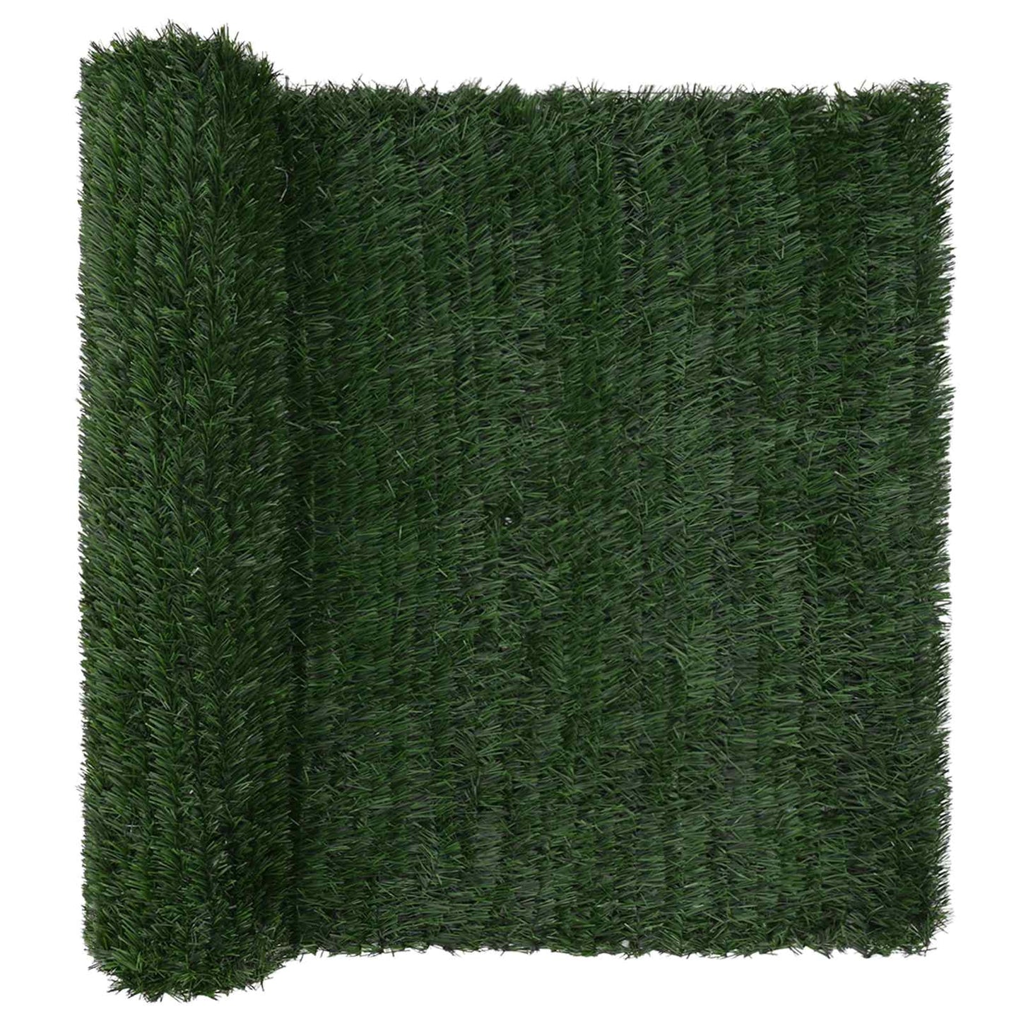 Kunstigt hegn Mørkegrøn 1,5 x 3 m PVC og Stål