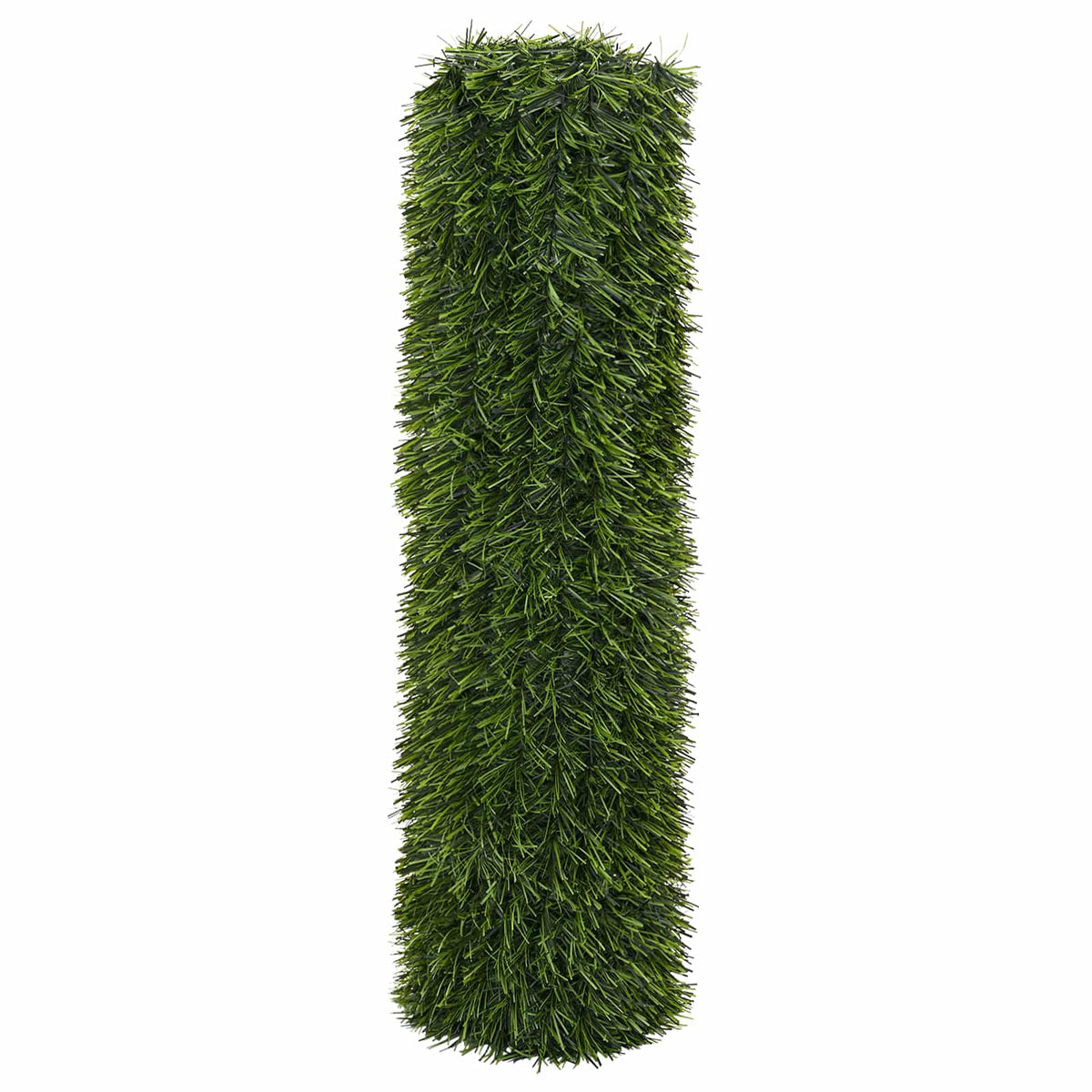 Kunstigt hegn Lys grøn 1 x 5 m PVC og Stål
