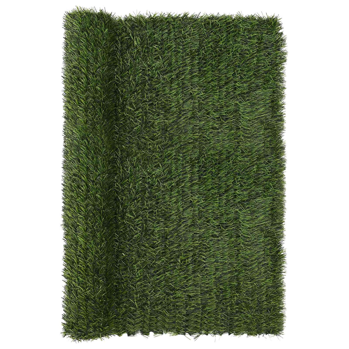 Kunstigt hegn Lys grøn 1,5 x 3 m PVC og Stål