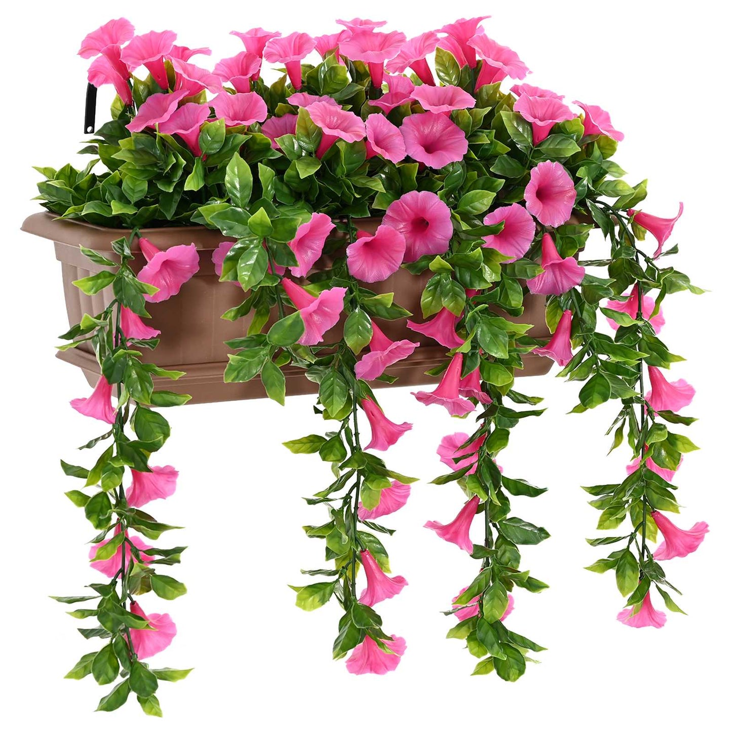 Kunstige blomster Lilla rød 55 x 20 x 55 cm PE og stål