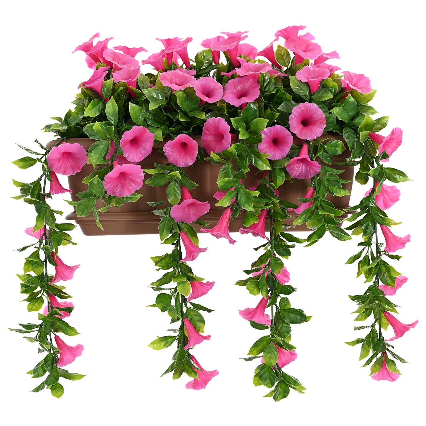 Kunstige blomster Lilla rød 55 x 20 x 55 cm PE og stål