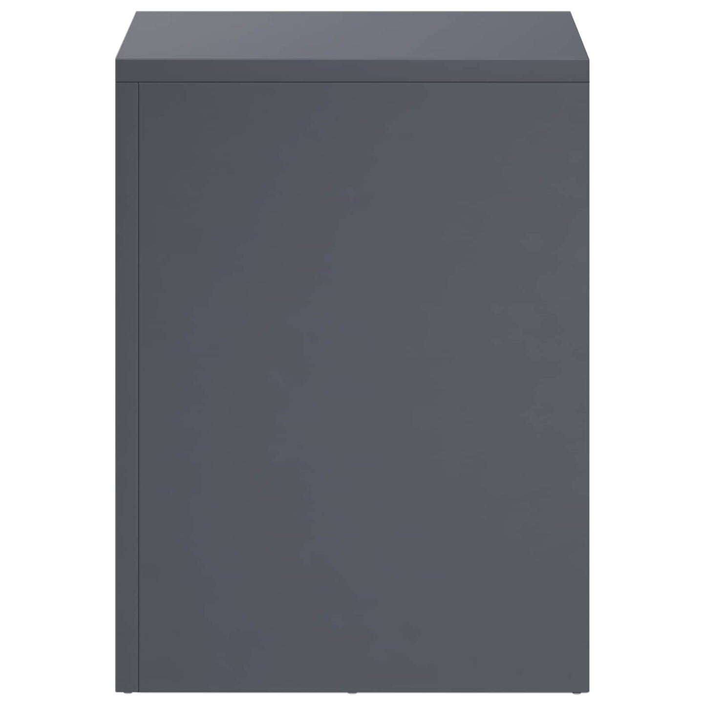 Planteholder Antracit 30 x 30 x 40 cm Rustfrit stål