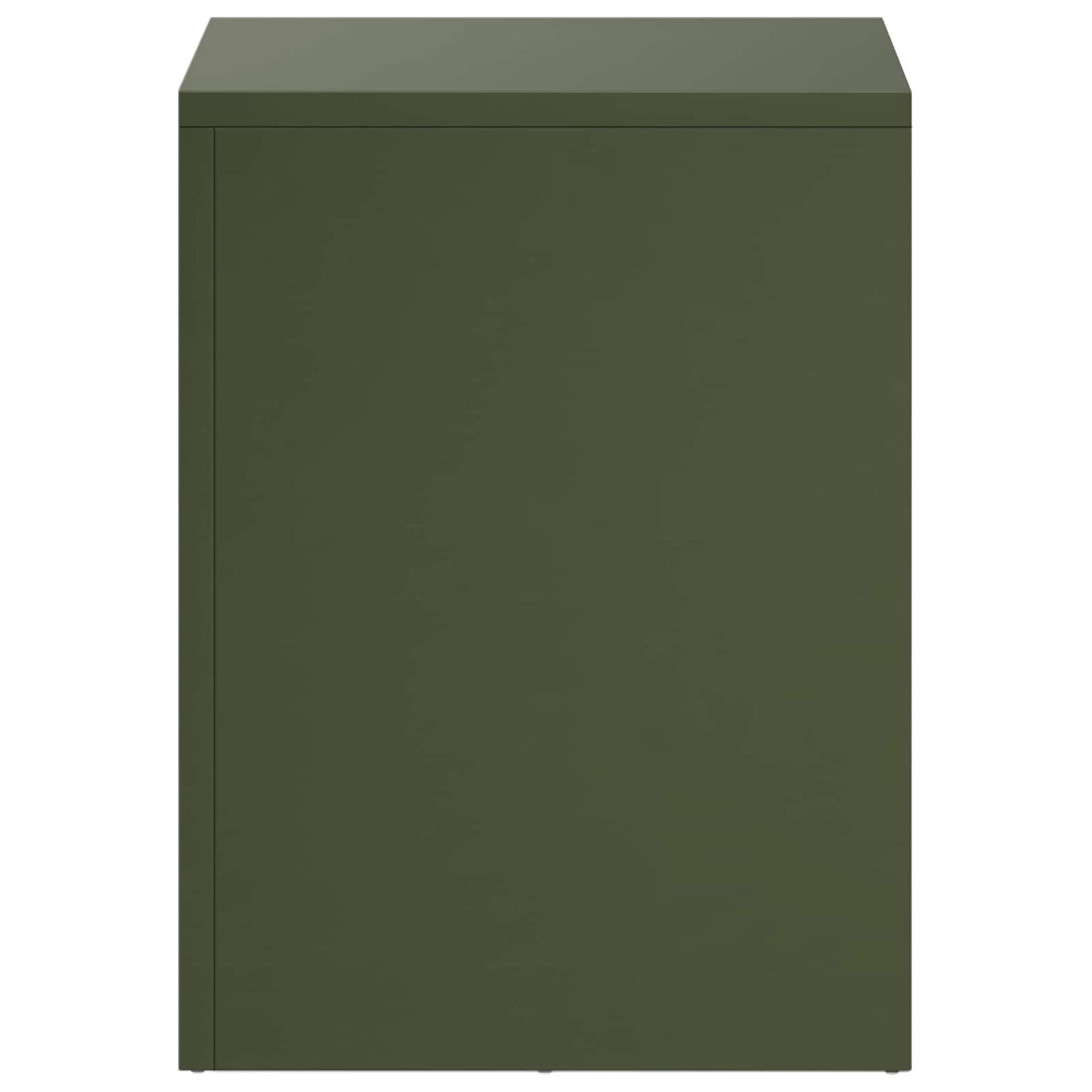 Planteholder 2 pcs Olivengrøn 30 x 30 x 40 cm Stål