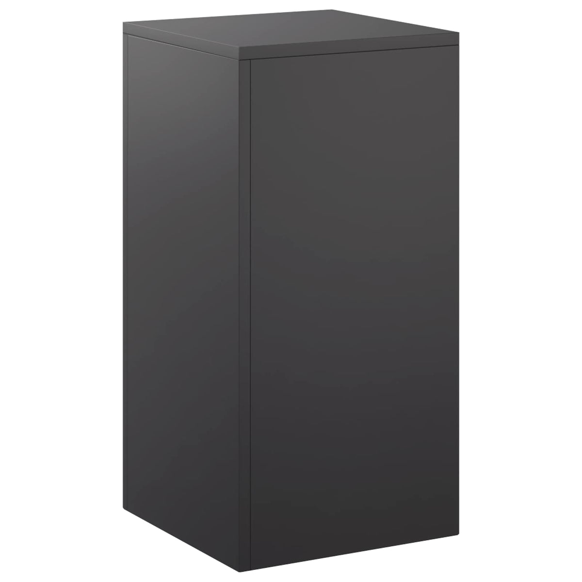 Planteholder Sort 30 x 30 x 60 cm Stål