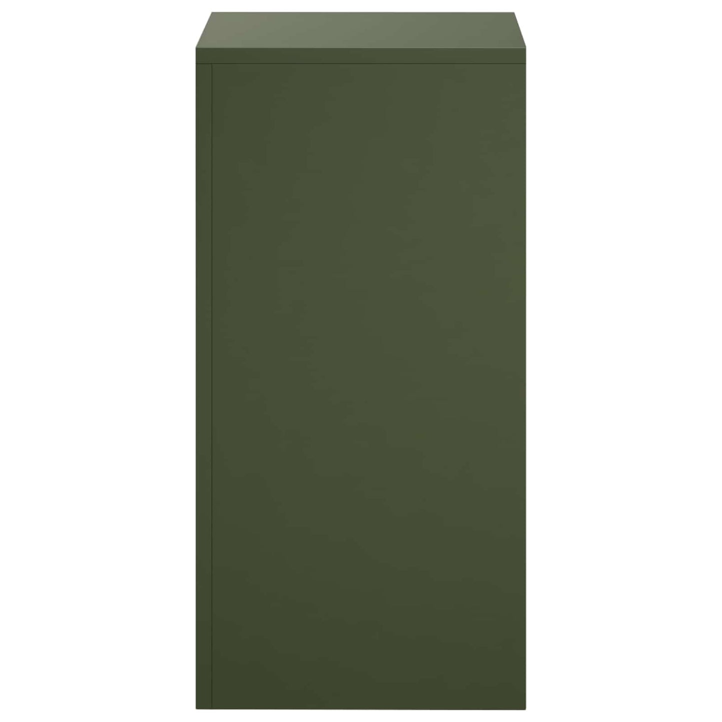 Planteholder Olivengrøn 30 x 30 x 60 cm Cortenstål