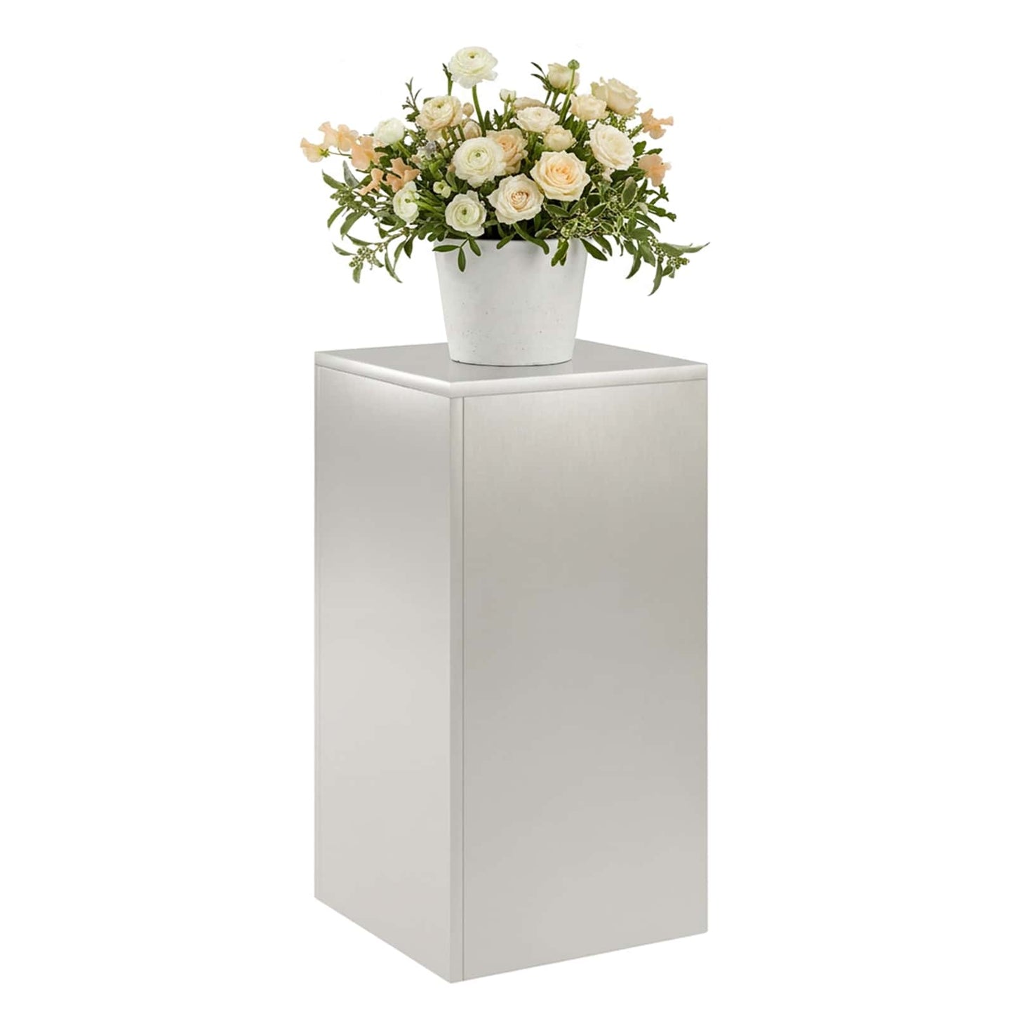 Planteholder Sølv 30 x 30 x 60 cm Stål