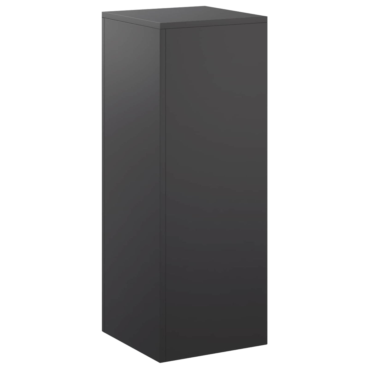 Planteholder Sort 30 x 30 x 80 cm Stål