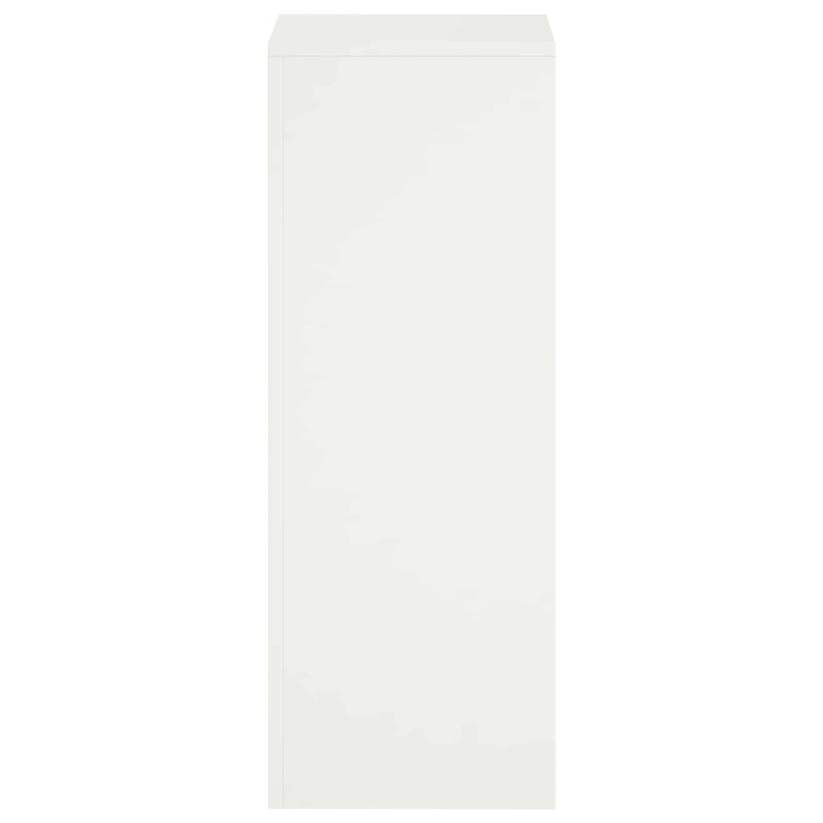 Planteholder 2 pcs Hvid 30 x 30 x 80 cm Stål