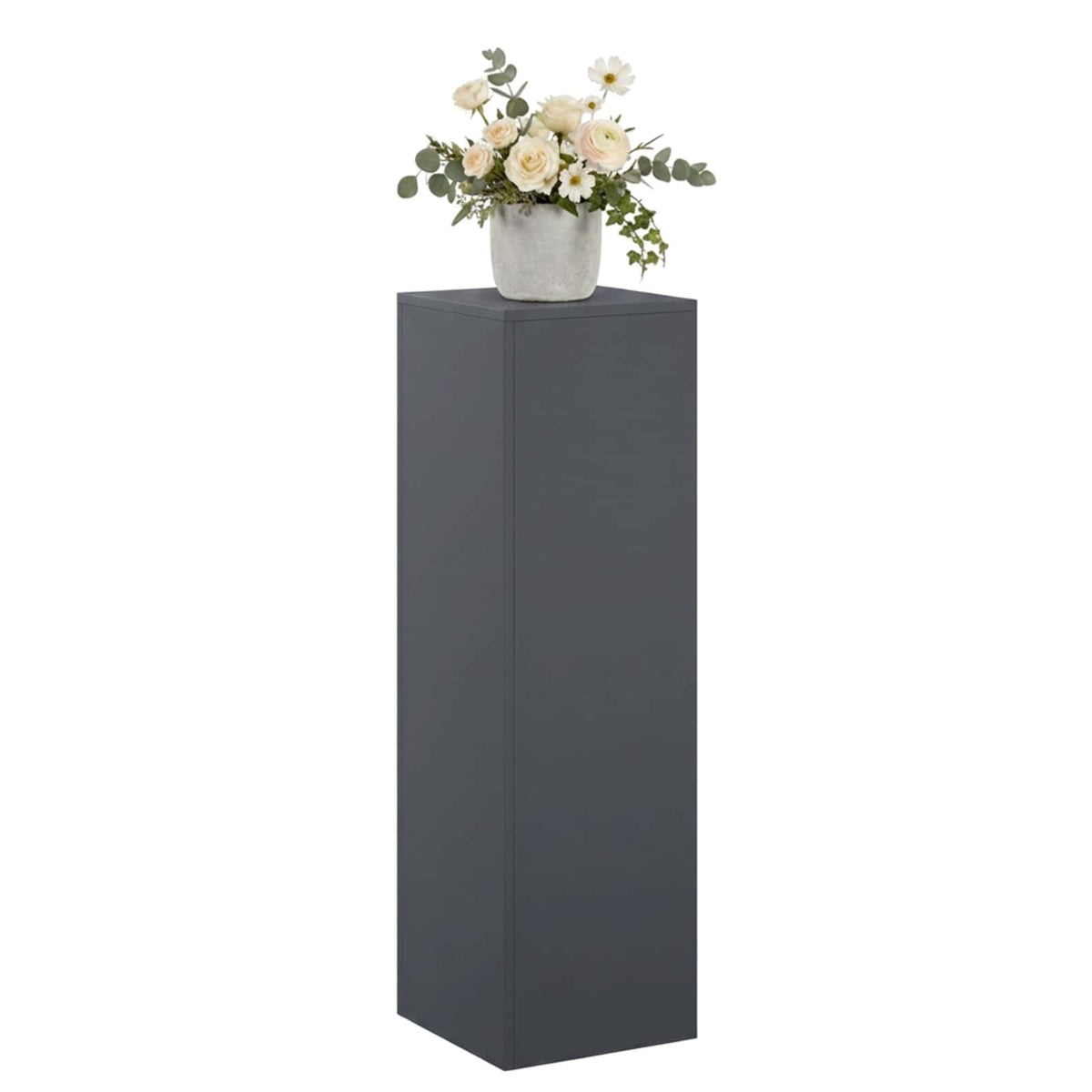 Planteholder Antracit 30 x 30 x 100 cm Rustfrit stål