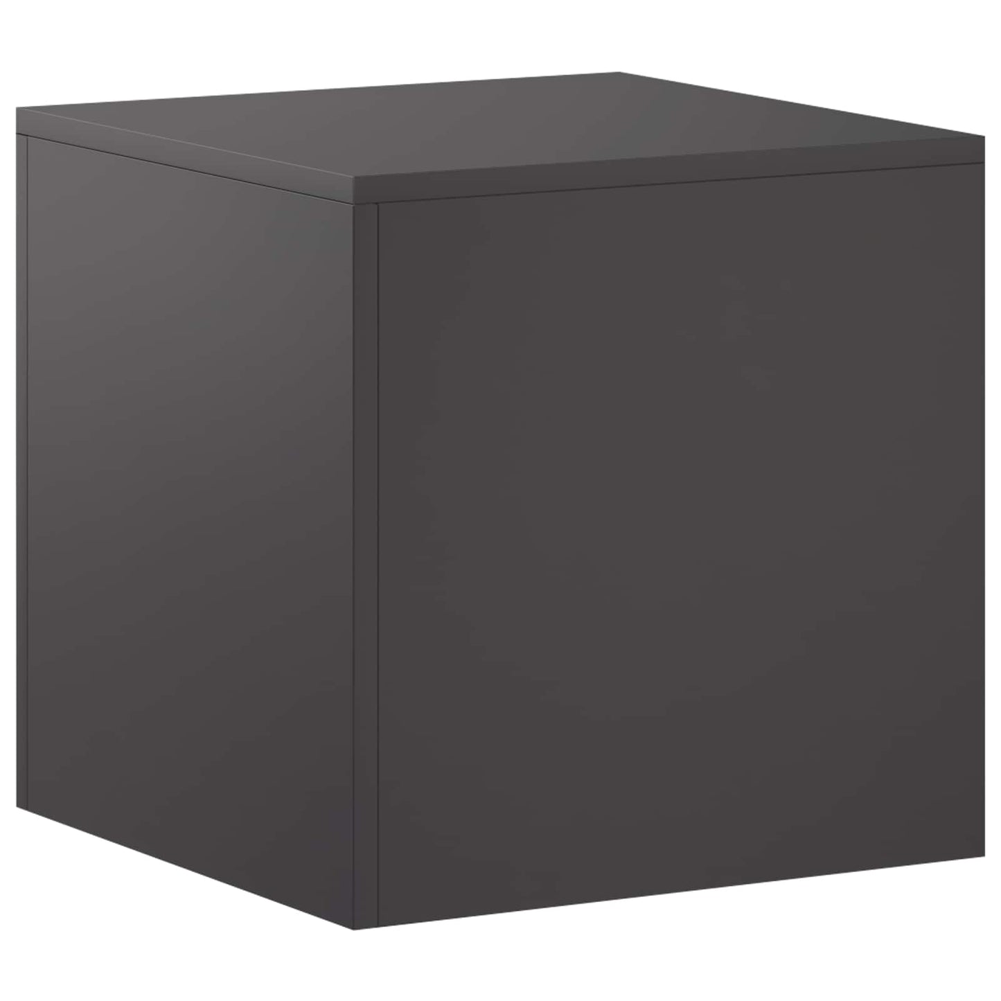 Planteholder Sort 40 x 40 x 40 cm Stål