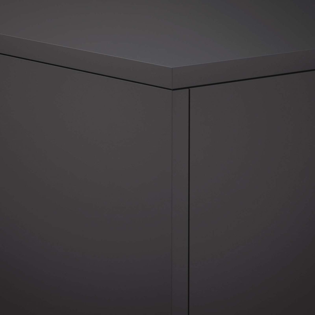 Planteholder 2 pcs Sort 40 x 40 x 60 cm Stål