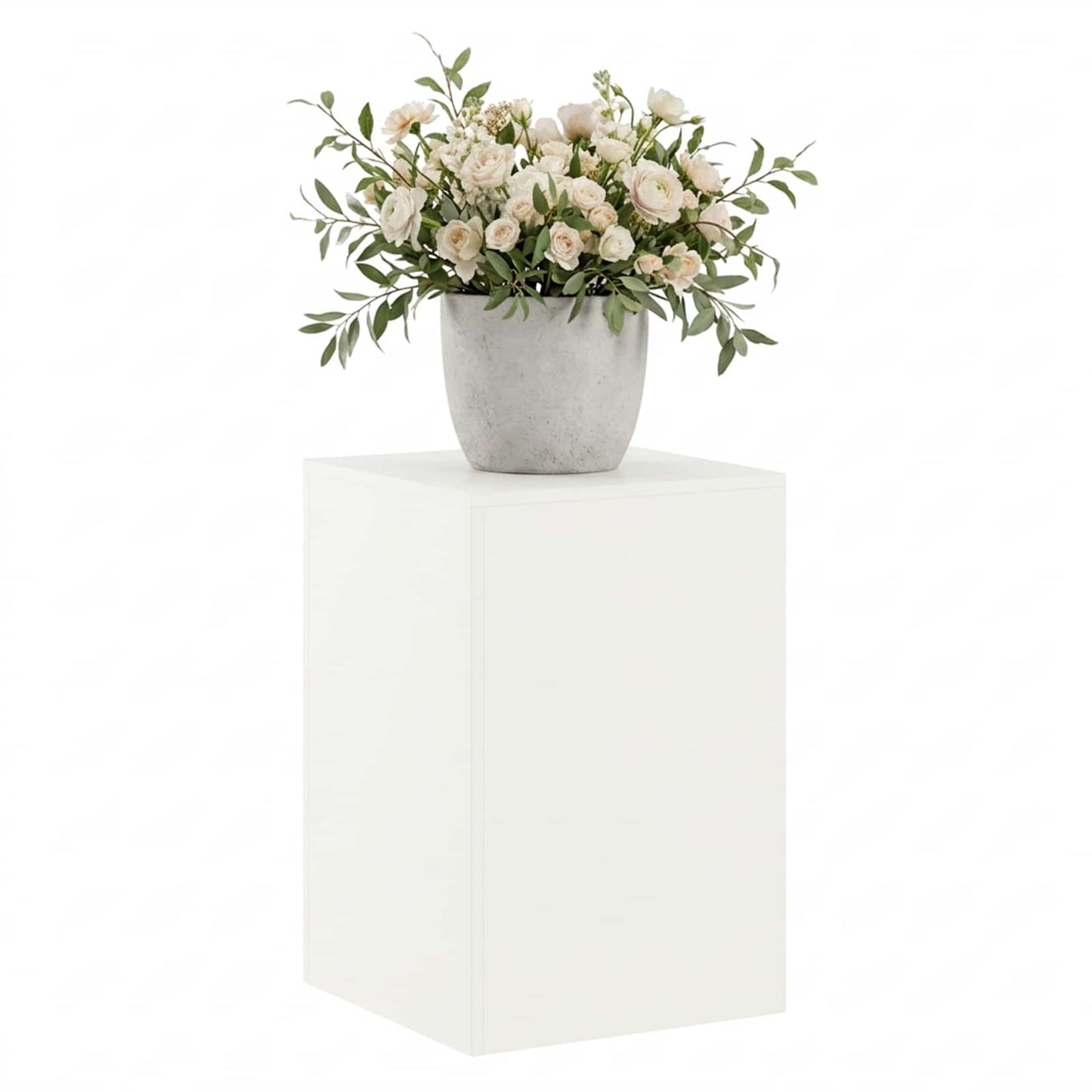 Planteholder Hvid 40 x 40 x 60 cm Stål