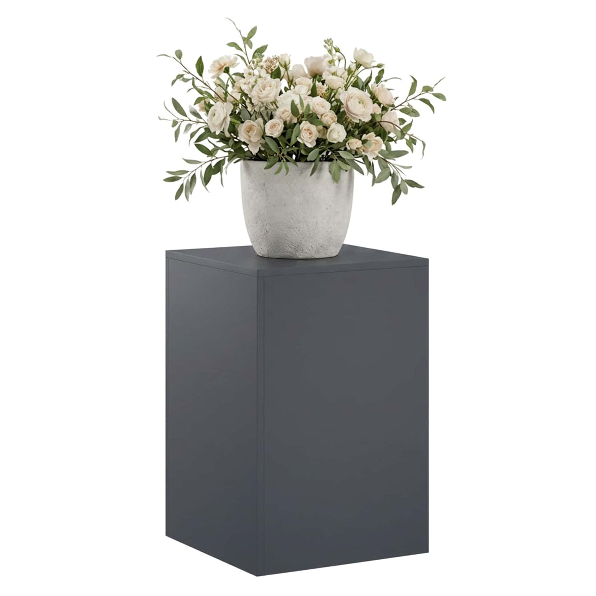 Planteholder Antracit 40 x 40 x 60 cm Rustfrit stål