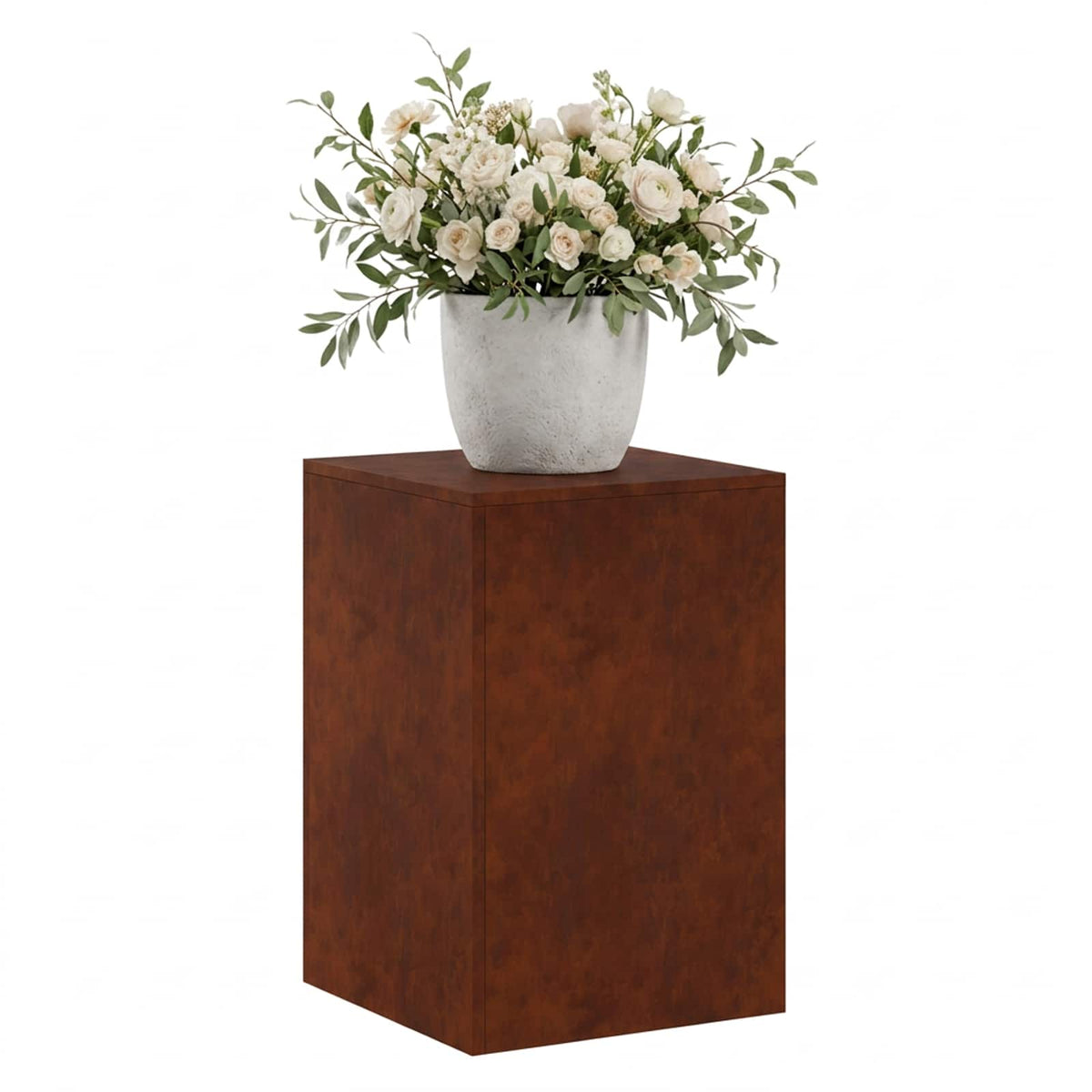 Planteholder Rusten 40 x 40 x 60 cm Cortenstål