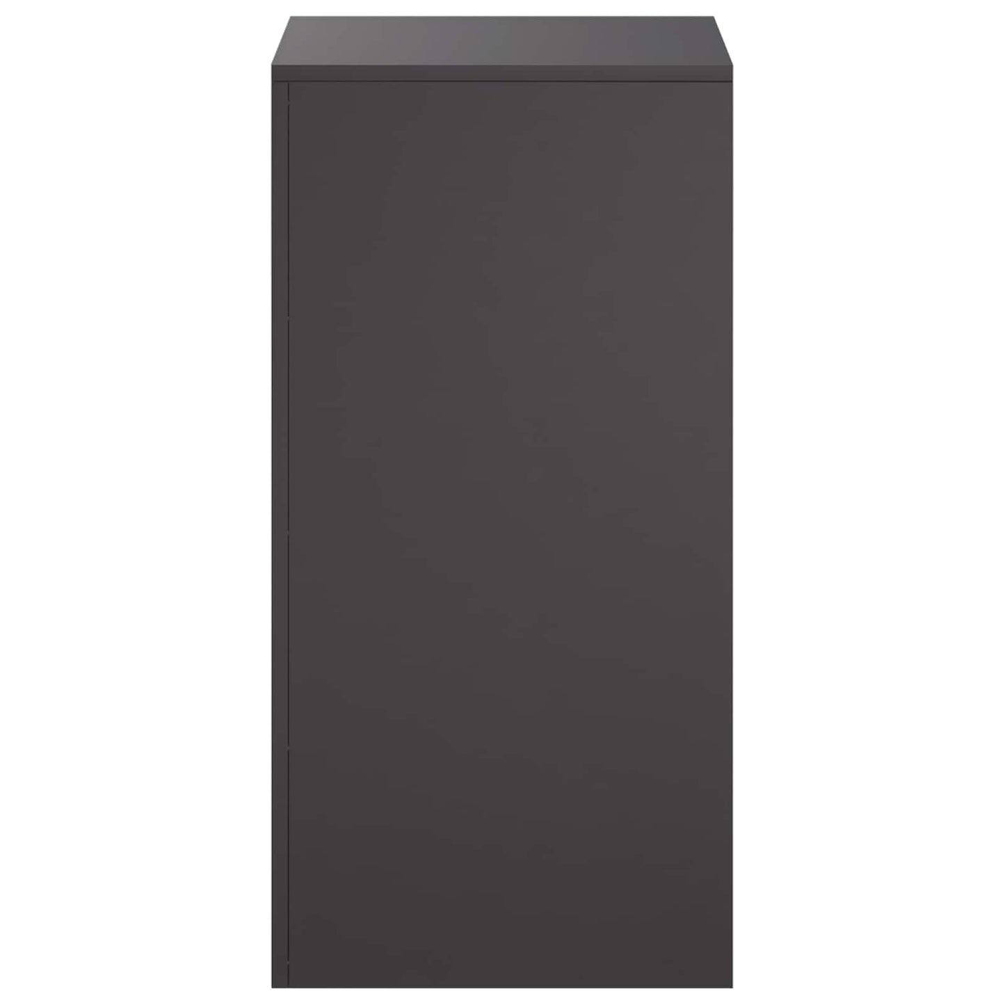 Planteholder Sort 40 x 40 x 80 cm Stål