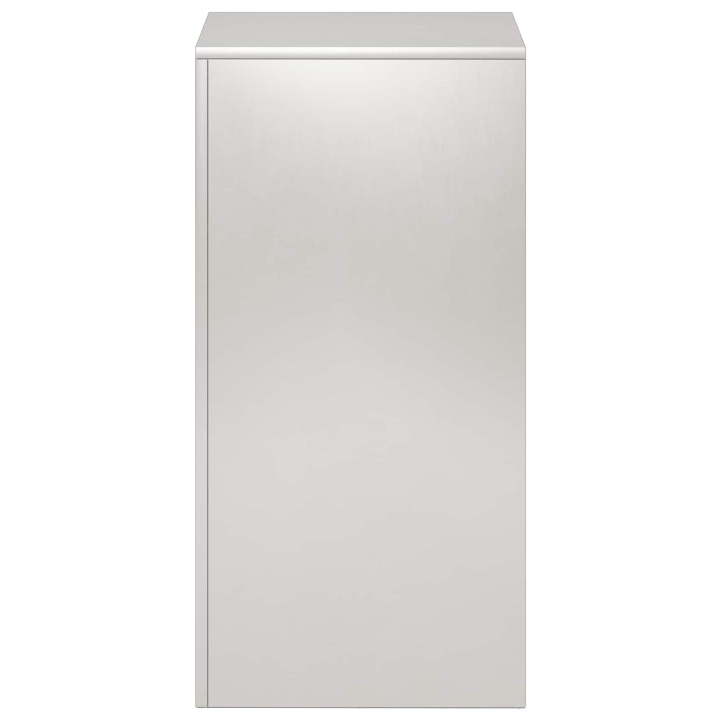 Planteholder 2 pcs Sølv 40 x 40 x 80 cm Stål
