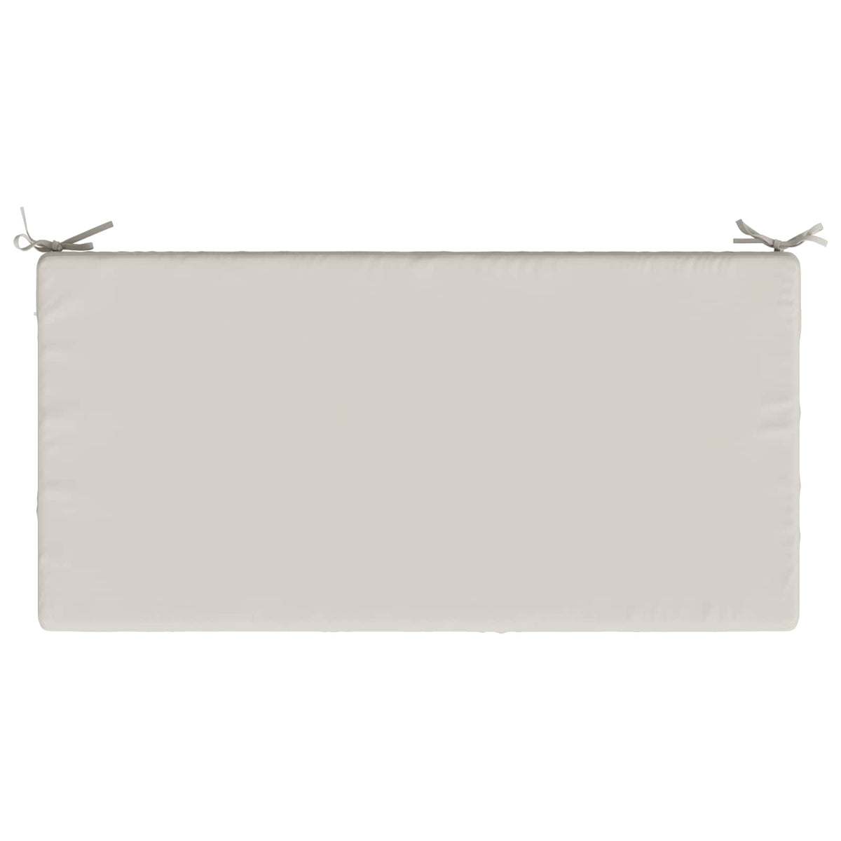 Sædehynde SOEST 100% polyester Hvid 120 x 80 x 15 cm