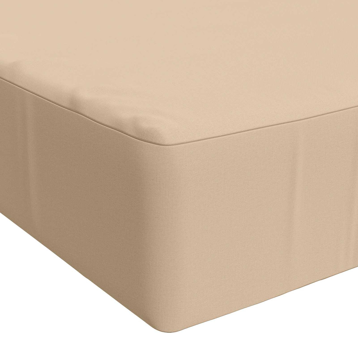 Sædehynde SOEST 100% polyester Cremefarvet 120 x 80 x 15 cm