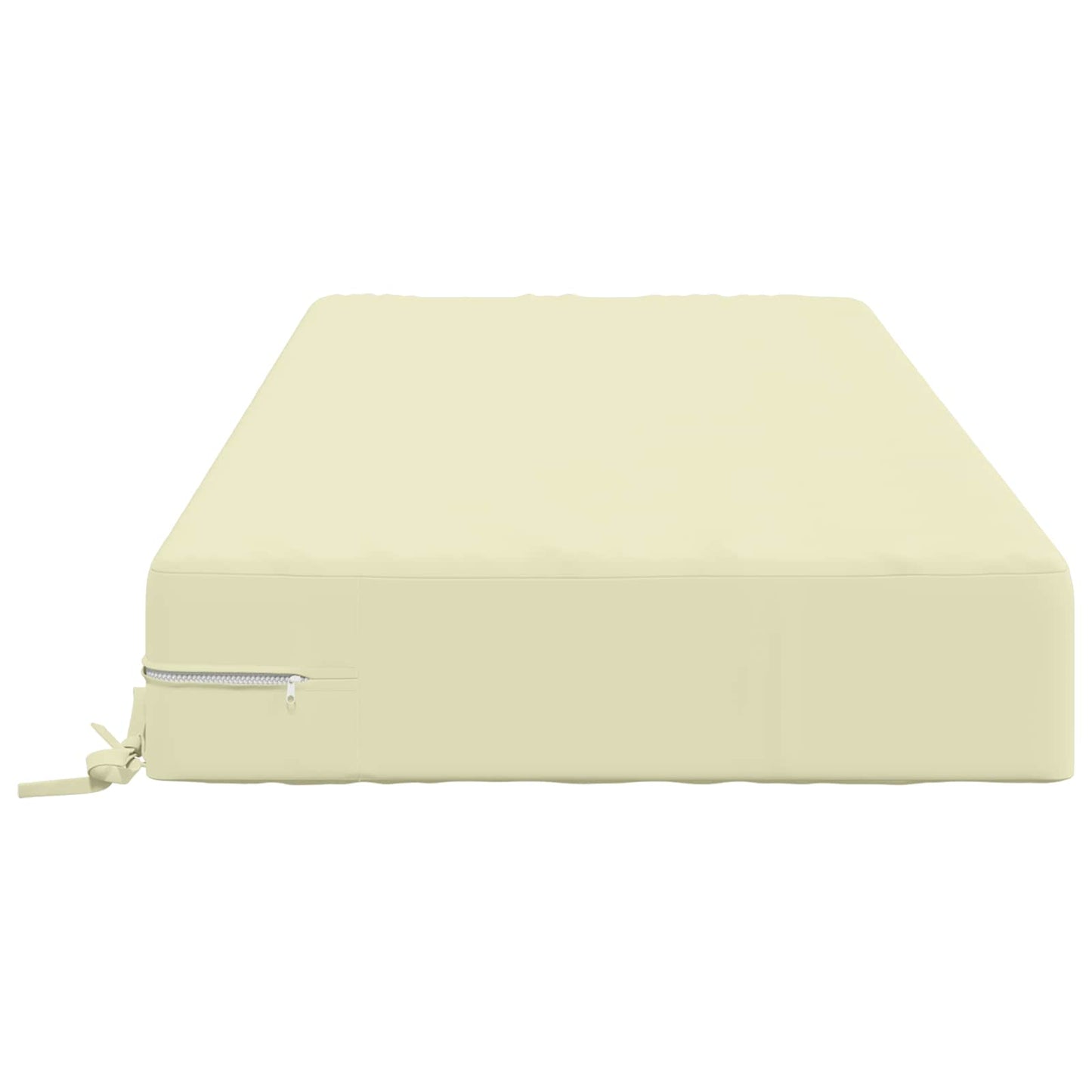 Sædehynde SOEST 100% polyester Cremefarvet 120 x 80 x 15 cm