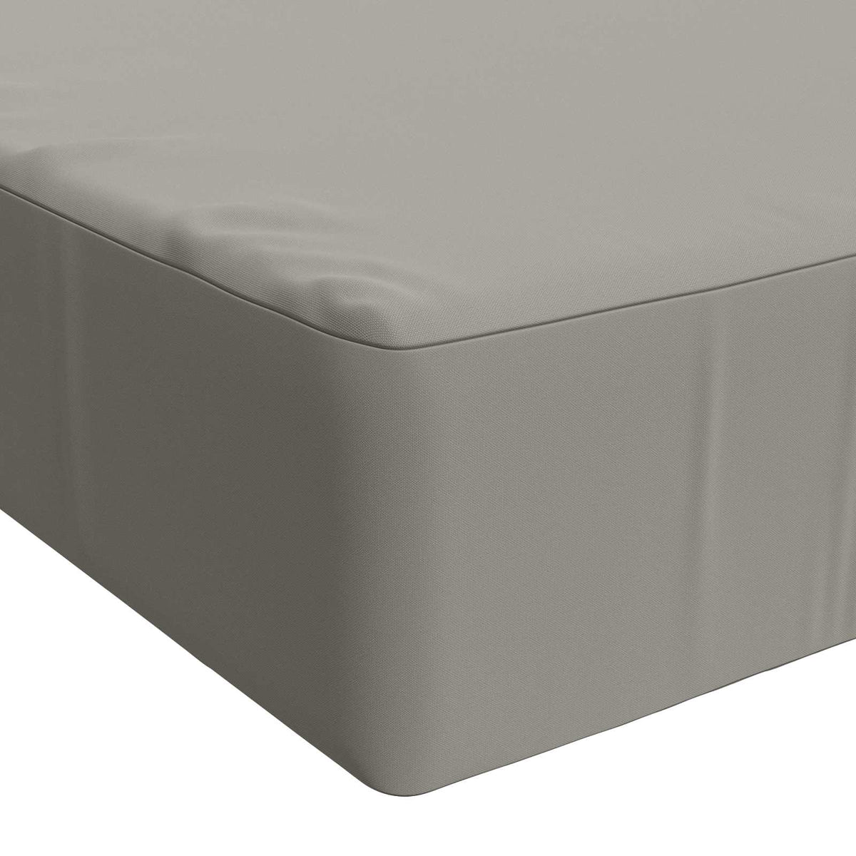 Sædehynde SOEST 100% polyester Grå 120 x 80 x 15 cm