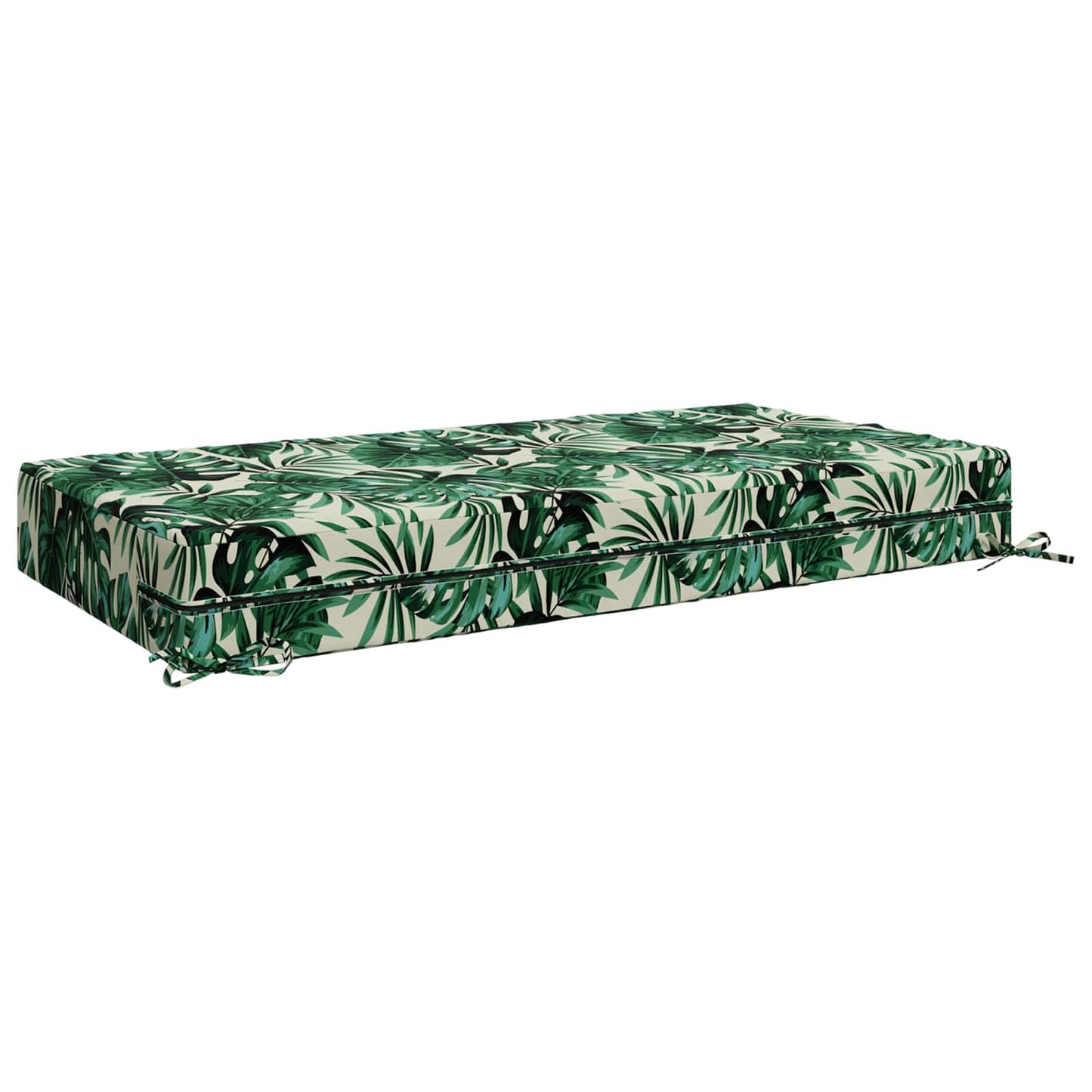 Sædehynde SOEST 100% polyester Bladmønster 120 x 80 x 15 cm