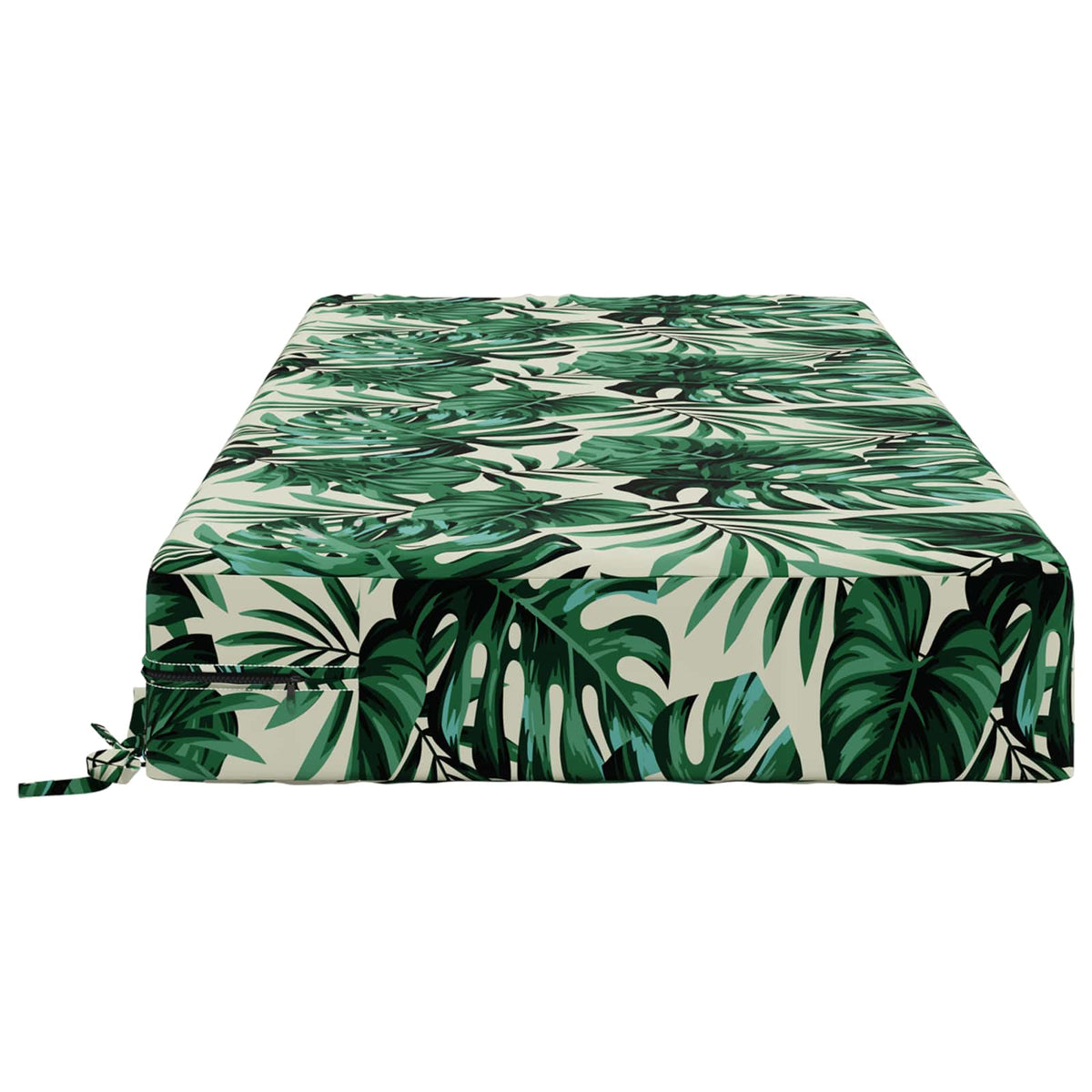 Sædehynde SOEST 100% polyester Bladmønster 120 x 80 x 15 cm