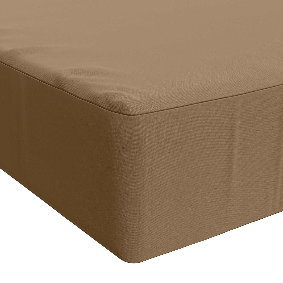 Sædehynde SOEST 100% polyester Gråbrun 120 x 80 x 15 cm