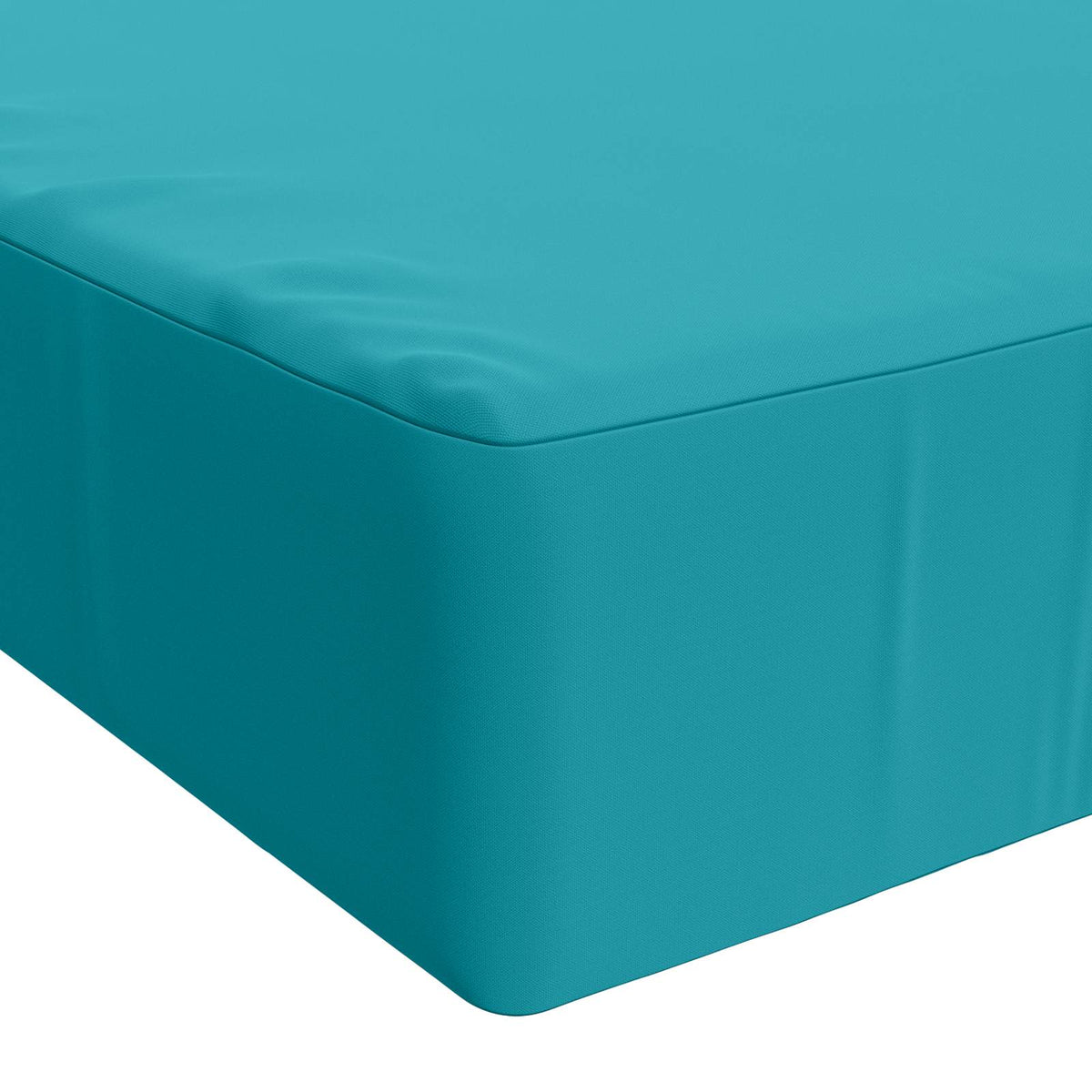 Sædehynde SOEST 100% polyester Turkis 120 x 80 x 15 cm