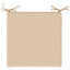 4-Stykke Sædepuder SOEST 4 stk. 100% polyester Cremefarvet