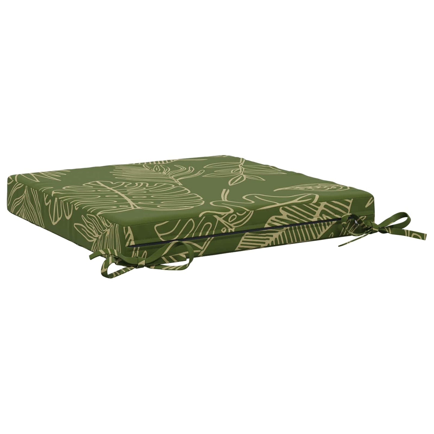 4-Stykke Sædepuder SOEST 4 stk. 100% polyester Bladdesign