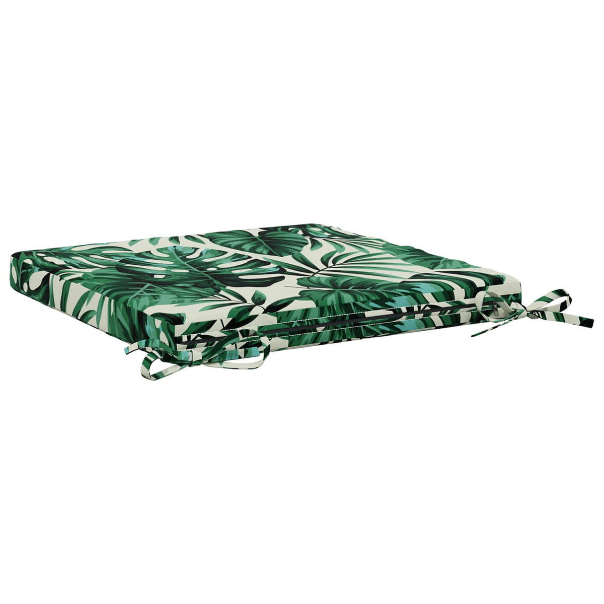 4-Stykke Sædepuder SOEST 4 stk. 100% polyester Bladmønster
