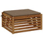 1-Stykke Sædepude SOEST 100% polyester Gråbrun 60 x 60 x 3 cm