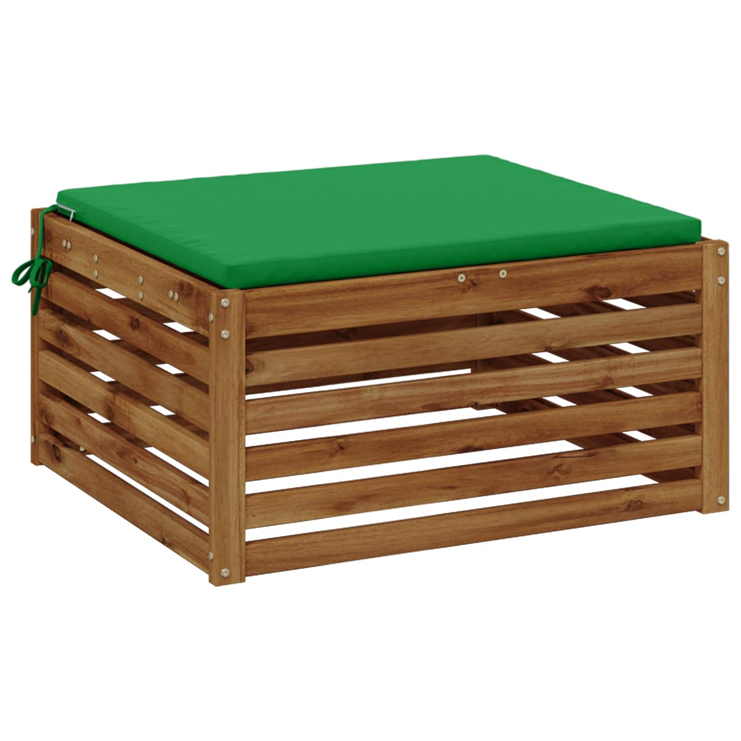 1-Stykke Sædepude SOEST 100% polyester Grøn 60 x 60 x 3 cm