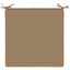 1-Stykke Sædepude SOEST 100% polyester Gråbrun 60 x 60 x 3 cm