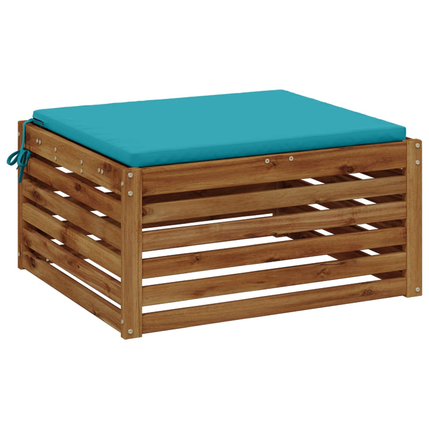 1-Stykke Sædepude SOEST 100% polyester Turkis 60 x 60 x 3 cm