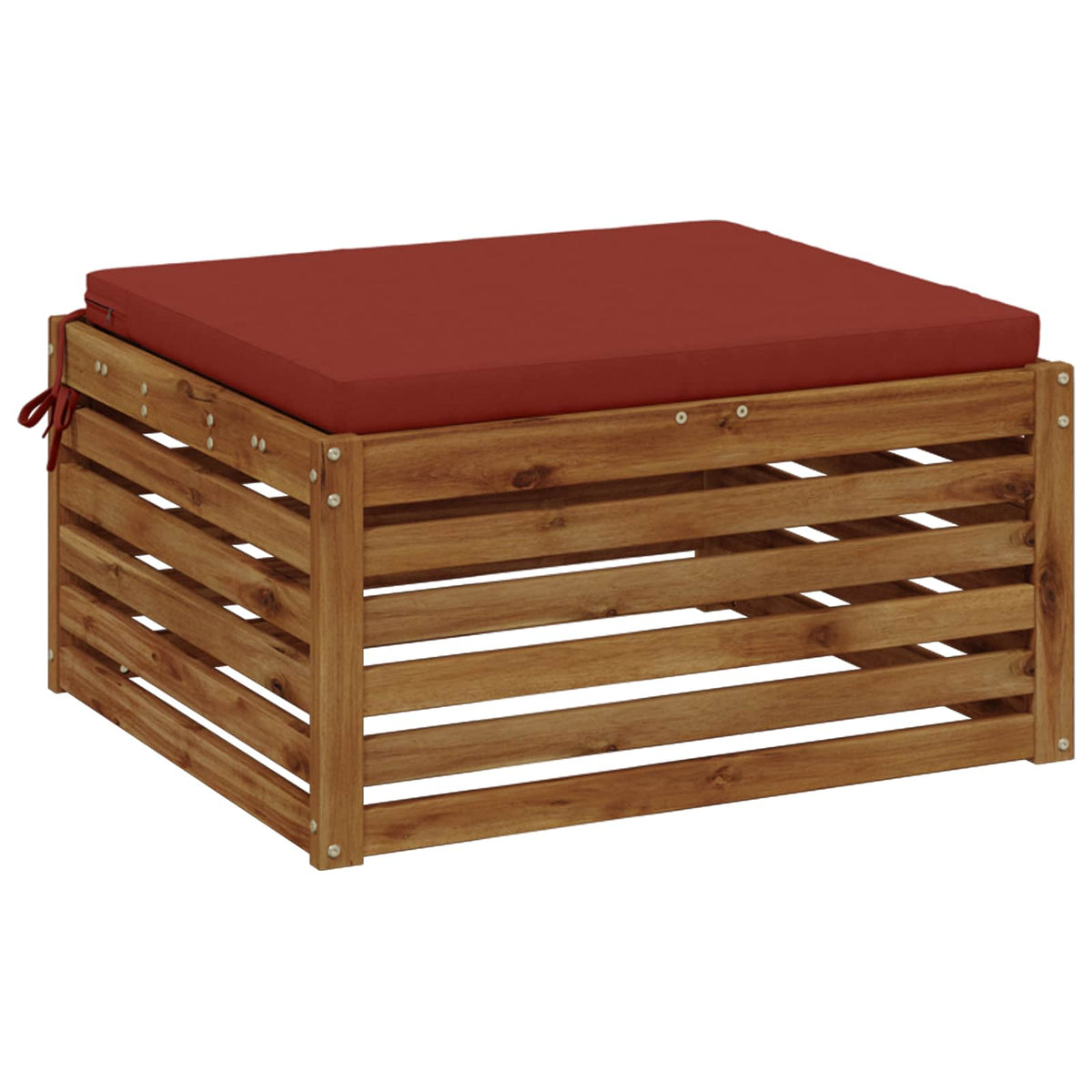 1-Stykke Sædepude SOEST 100% polyester Rød 60 x 60 x 5 cm
