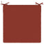 1-Stykke Sædepude SOEST 100% polyester Rød 60 x 60 x 5 cm