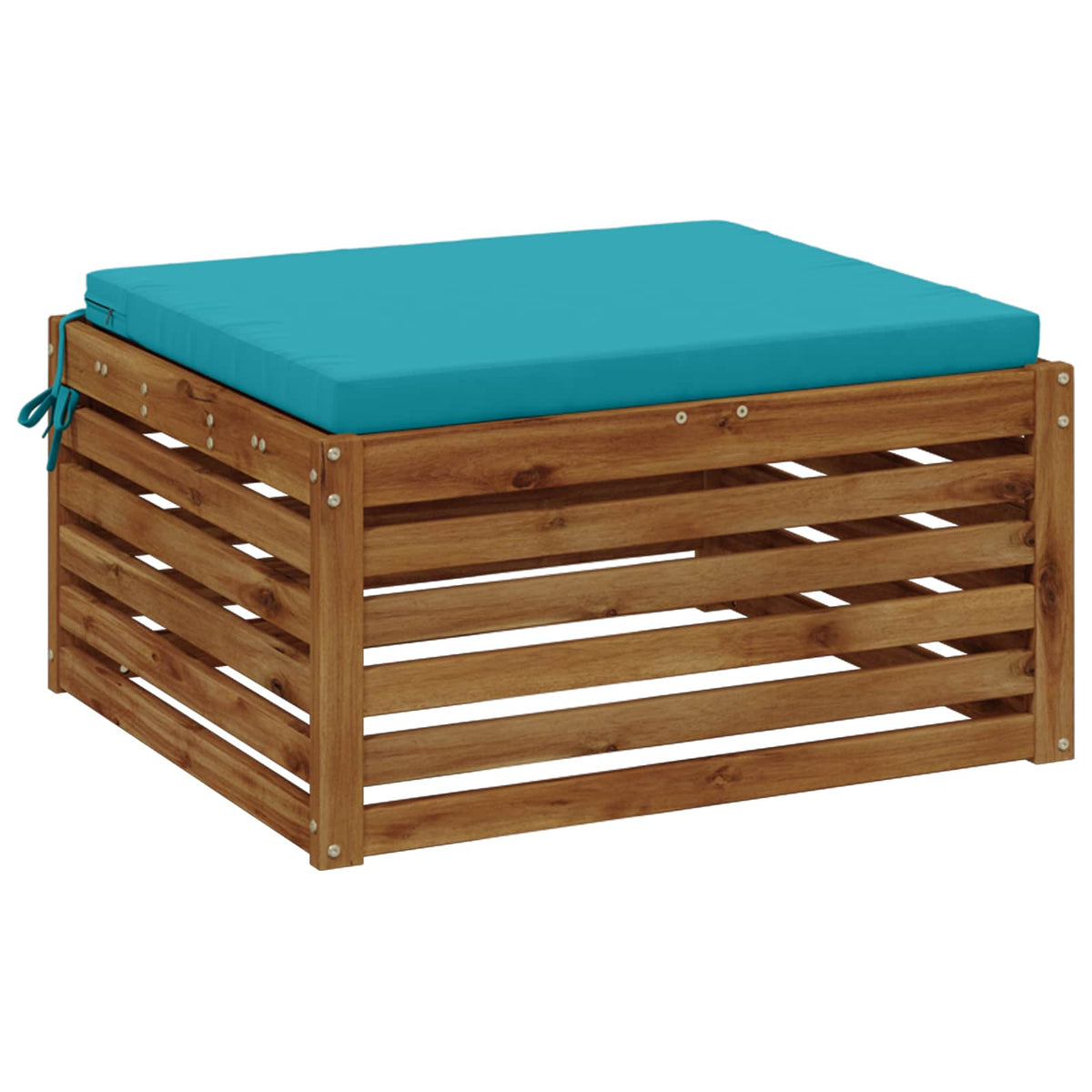 1-Stykke Sædepude SOEST 100% polyester Turkis 60 x 60 x 5 cm