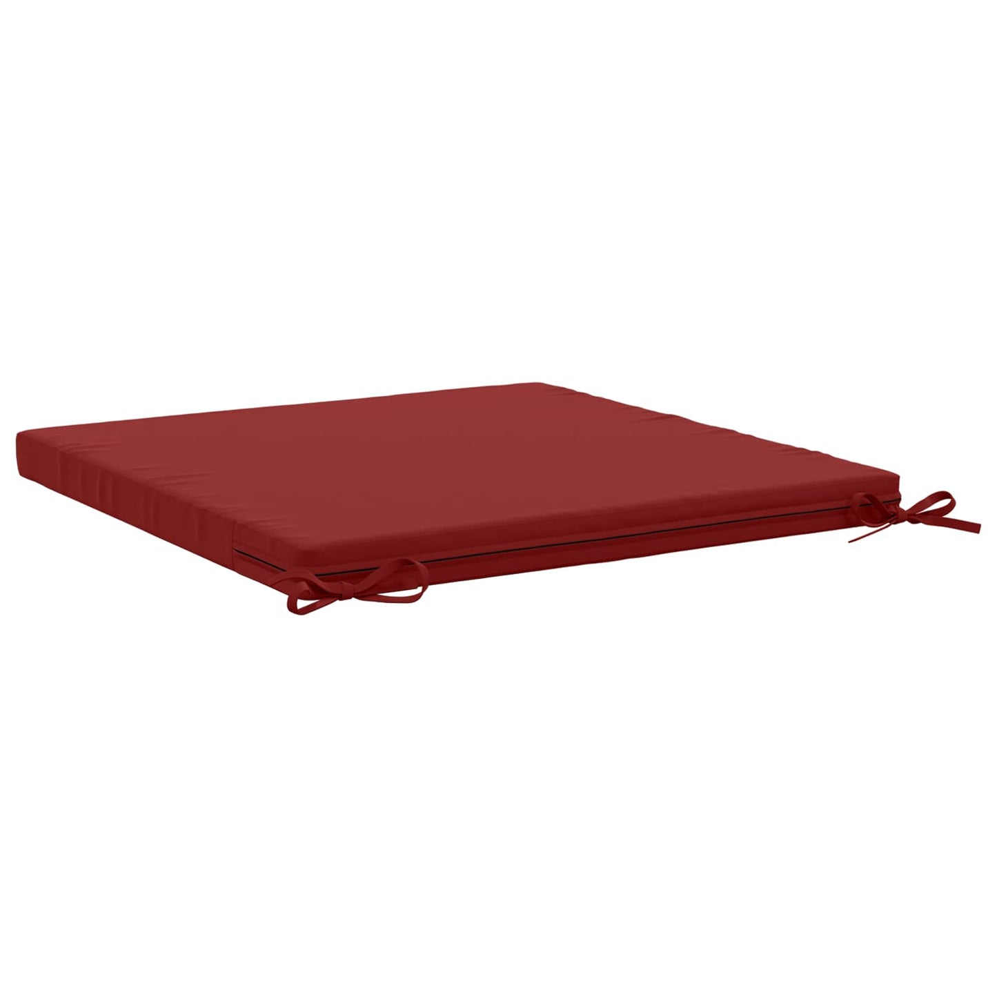 1-Stykke Sædepude SOEST 100% polyester Vinrød 60 x 60 x 5 cm
