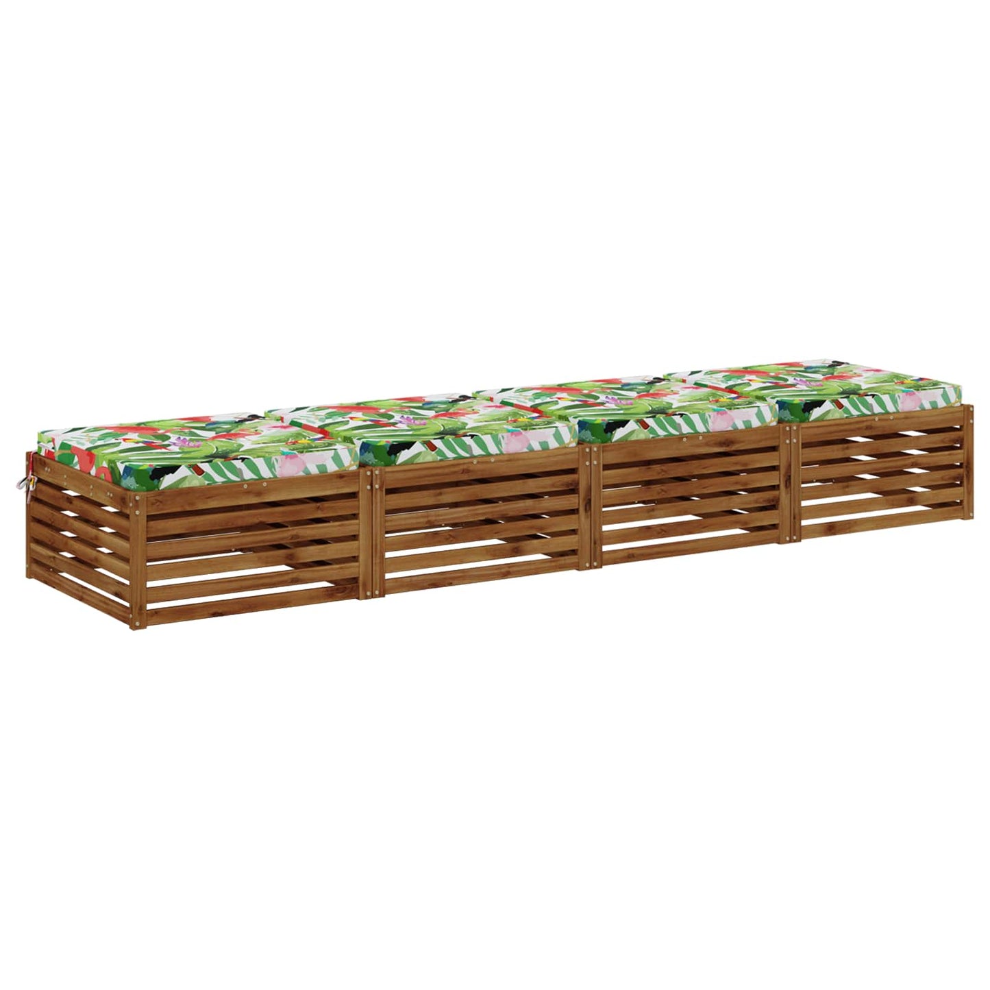 4-Stykke Sædepuder SOEST 4 stk. 100% polyester Flerfarvet