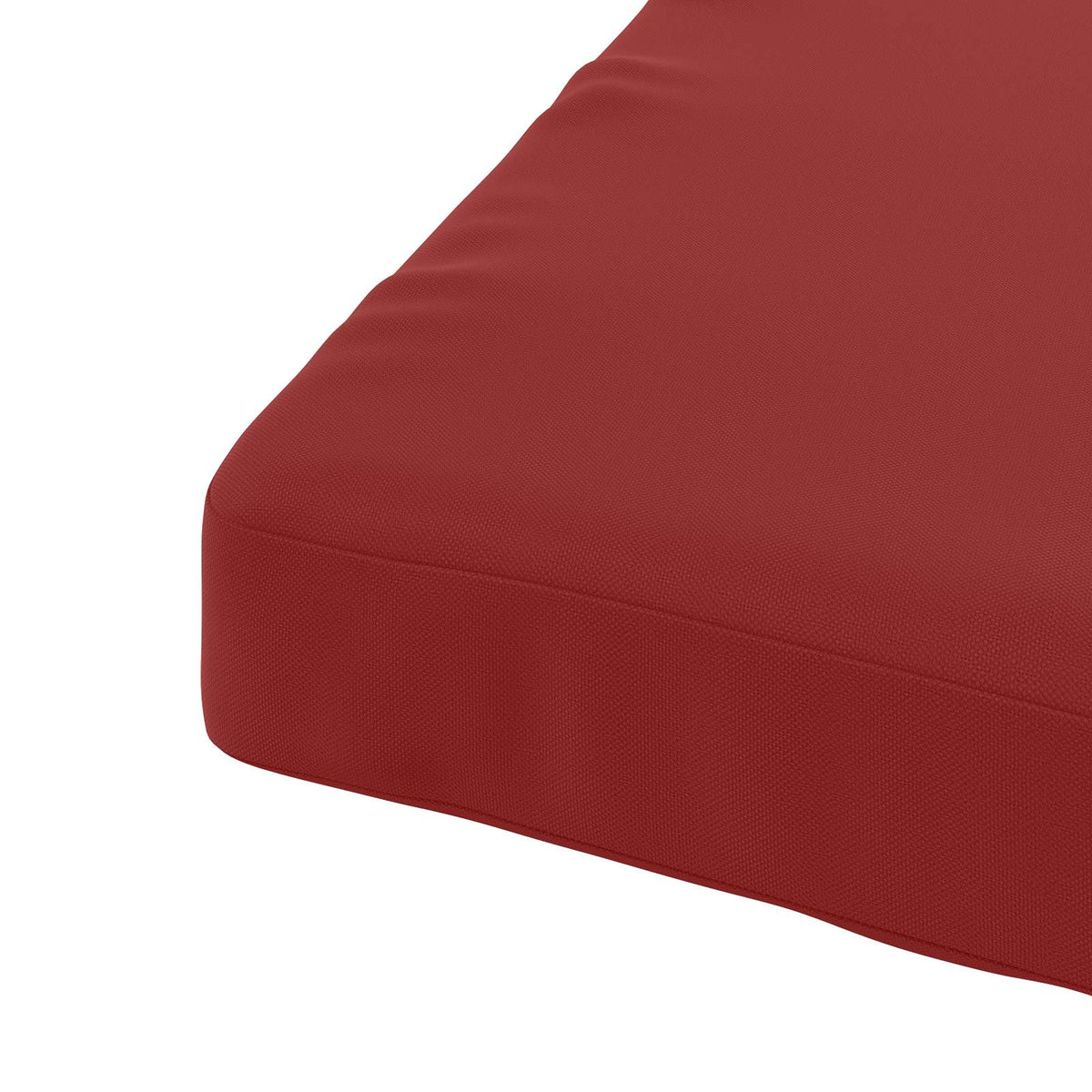 1-Stykke Sædepude SOEST 100% polyester Vinrød 60 x 60 x 7 cm