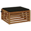 1-Stykke Sædepude SOEST 100% polyester Sort 70 x 70 x 3 cm