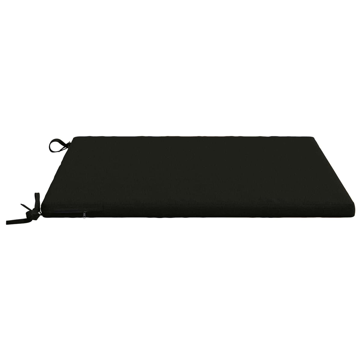 1-Stykke Sædepude SOEST 100% polyester Sort 70 x 70 x 3 cm